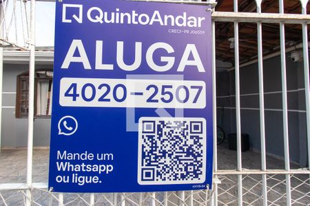 Plaquinha de casa de condomínio para alugar com 2 quartos, 60m² em São Braz, Curitiba