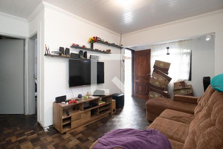 Sala de casa de condomínio para alugar com 2 quartos, 60m² em São Braz, Curitiba
