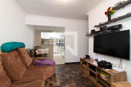 Sala de casa de condomínio para alugar com 2 quartos, 60m² em São Braz, Curitiba