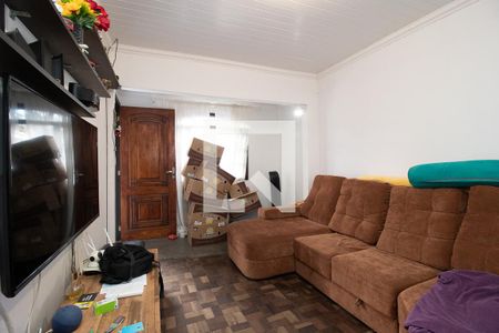 Sala de casa de condomínio para alugar com 2 quartos, 60m² em São Braz, Curitiba