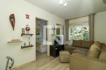 Sala de apartamento para alugar com 1 quarto, 43m² em Jardim Lindóia, Porto Alegre