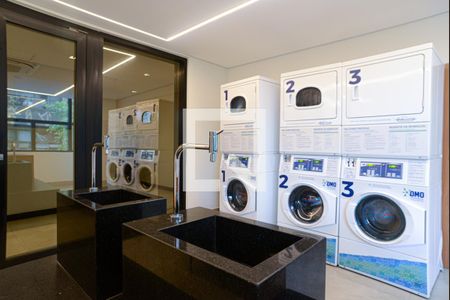 Área comum - Lavanderia de kitnet/studio à venda com 1 quarto, 18m² em Bela Vista, São Paulo