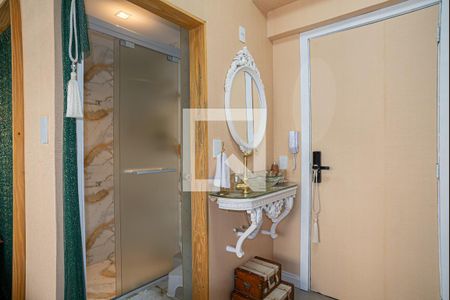 Banheiro de kitnet/studio à venda com 1 quarto, 18m² em Bela Vista, São Paulo