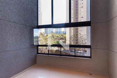 Varanda da Sala de apartamento para alugar com 4 quartos, 142m² em Vila da Serra, Nova Lima