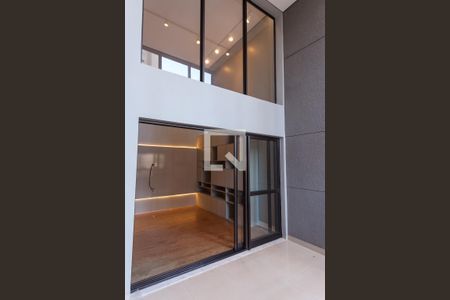 Varanda da Sala de apartamento para alugar com 4 quartos, 142m² em Vila da Serra, Nova Lima