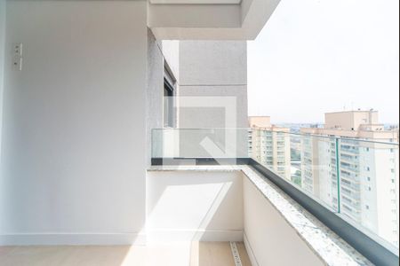 Varanda Gourmet de apartamento à venda com 3 quartos, 93m² em Campestre, Santo André