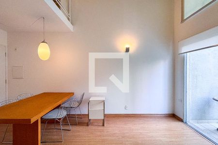Sala de apartamento para alugar com 1 quarto, 48m² em Moema, São Paulo