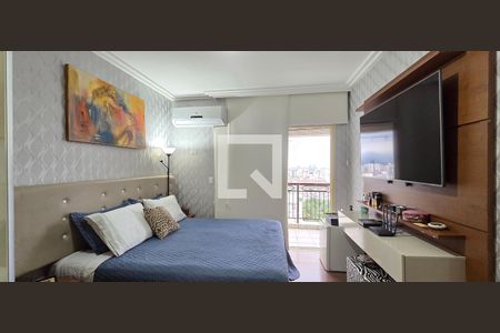 Suíte de apartamento para alugar com 3 quartos, 198m² em Aparecida, Santos