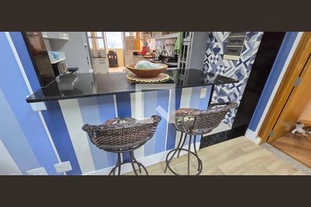 Cozinha de apartamento para alugar com 3 quartos, 198m² em Aparecida, Santos