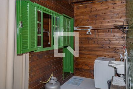 Área de Serviço de kitnet/studio para alugar com 1 quarto, 37m² em Lagoa Pequena, Florianópolis