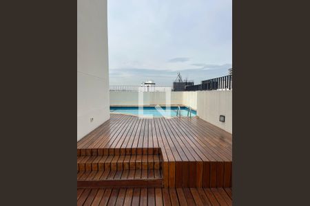 Área comum - Piscina de apartamento para alugar com 1 quarto, 36m² em Santo Amaro, São Paulo