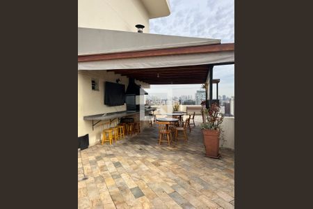 Área comum - Churrasqueira de apartamento para alugar com 1 quarto, 36m² em Santo Amaro, São Paulo