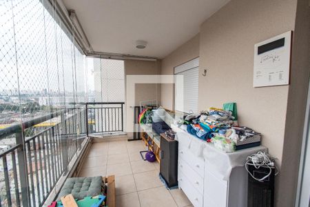 Varanda da Sala de apartamento à venda com 2 quartos, 68m² em Ipiranga, São Paulo