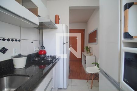 Cozinha de apartamento à venda com 2 quartos, 56m² em Canudos, Novo Hamburgo