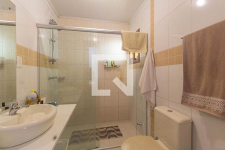Banheiro da Suíte de casa à venda com 3 quartos, 220m² em Campestre, São Leopoldo