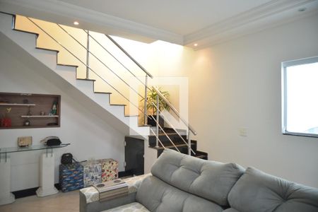 Sala de casa à venda com 3 quartos, 300m² em Vila Guiomar, Santo André