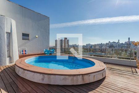 Terraço de apartamento à venda com 3 quartos, 450m² em Petrópolis, Porto Alegre