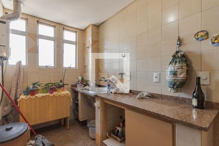 Área de Serviço de apartamento à venda com 3 quartos, 450m² em Petrópolis, Porto Alegre
