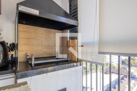 Sacada - Churrasqueira de apartamento à venda com 2 quartos, 62m² em Continental, Osasco