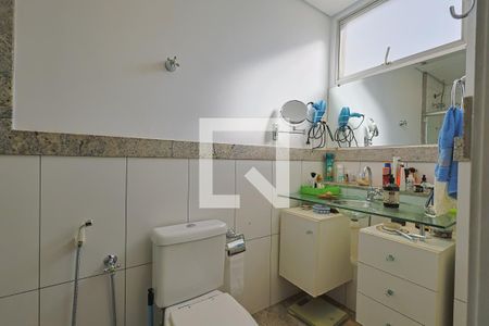 Banheiro da Suíte de apartamento à venda com 3 quartos, 260m² em Luxemburgo, Belo Horizonte