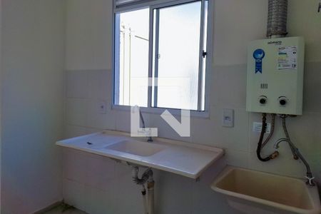 Cozinha de apartamento para alugar com 2 quartos, 48m² em Vila Lage, São Gonçalo