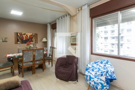 Sala de apartamento à venda com 2 quartos, 80m² em Jardim Lindóia, Porto Alegre