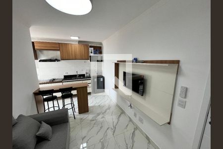 Sala/Cozinha de apartamento para alugar com 1 quarto, 30m² em Parque Peruche, São Paulo