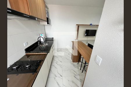 Sala/Cozinha de apartamento para alugar com 1 quarto, 30m² em Parque Peruche, São Paulo