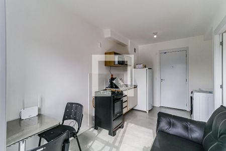 Sala/Cozinha de apartamento para alugar com 1 quarto, 26m² em Vila Butantã, São Paulo
