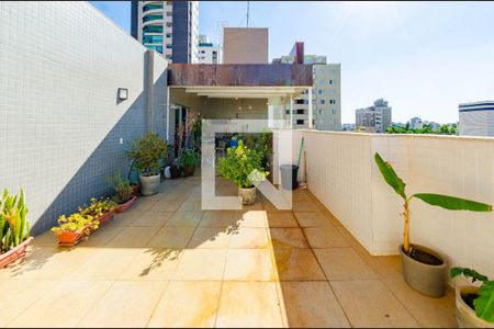 Varanda da Sala de apartamento à venda com 2 quartos, 127m² em Carmo, Belo Horizonte