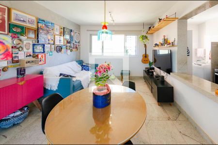 Sala de apartamento à venda com 2 quartos, 127m² em Carmo, Belo Horizonte