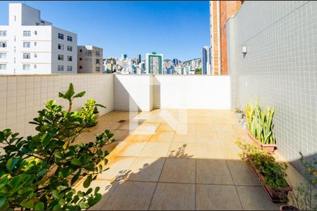 Varanda da Sala de apartamento à venda com 2 quartos, 127m² em Carmo, Belo Horizonte