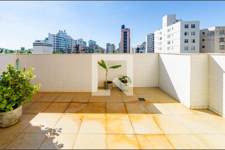 Varanda da Sala de apartamento à venda com 2 quartos, 127m² em Carmo, Belo Horizonte