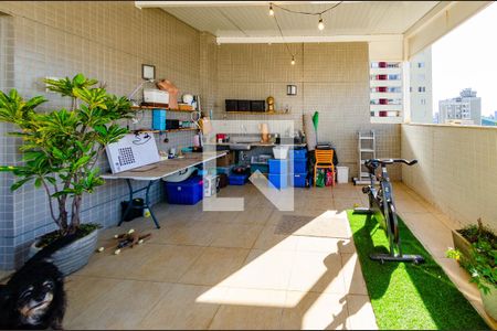 Varanda da Sala de apartamento à venda com 2 quartos, 127m² em Carmo, Belo Horizonte