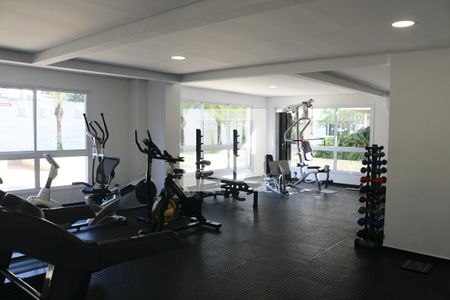 Área comum - Academia de apartamento para alugar com 2 quartos, 67m² em Loteamento Joao Batista Juliao, Guarujá