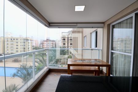 Varanda de apartamento para alugar com 2 quartos, 67m² em Loteamento Joao Batista Juliao, Guarujá