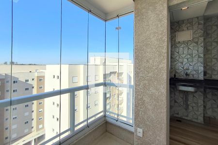 Varanda da Sala de apartamento à venda com 2 quartos, 58m² em Medeiros, Jundiaí