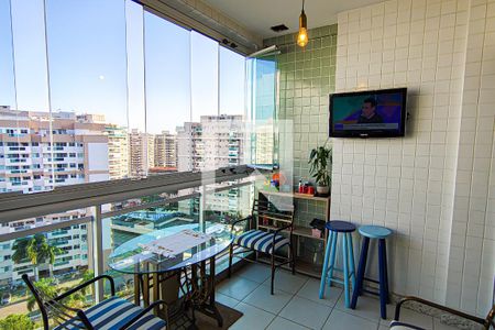 Varanda de apartamento à venda com 3 quartos, 79m² em Jacarepaguá, Rio de Janeiro