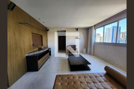Sala de apartamento à venda com 4 quartos, 175m² em Funcionários, Belo Horizonte