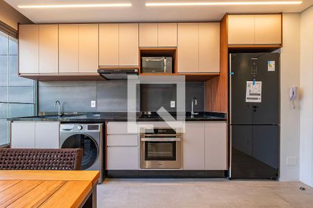 Sala/Cozinha de apartamento para alugar com 2 quartos, 46m² em Pinheiros, São Paulo
