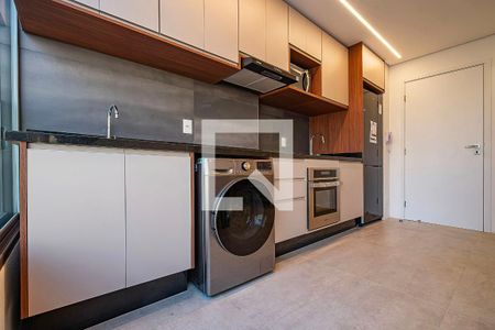 Sala/Cozinha de apartamento para alugar com 2 quartos, 46m² em Pinheiros, São Paulo
