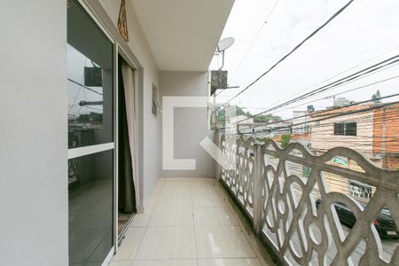 Varanda da Suíte de casa à venda com 2 quartos, 180m² em Conjunto Habitacional A. E. Carvalho, São Paulo
