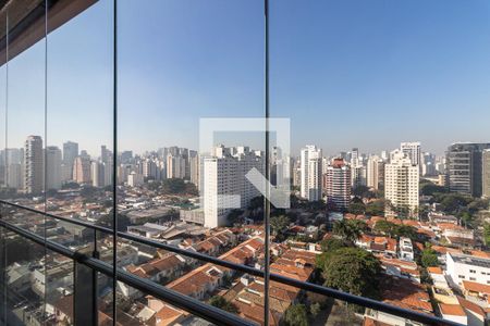 Sala Vista de apartamento para alugar com 1 quarto, 87m² em Itaim Bibi, São Paulo