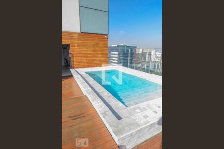 Área comum - Piscina de apartamento para alugar com 1 quarto, 87m² em Itaim Bibi, São Paulo