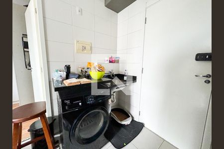 Cozinha e Área de Serviço de apartamento para alugar com 1 quarto, 27m² em Jardim Caravelas, São Paulo