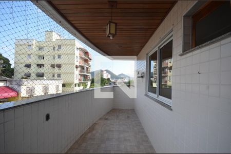 Varanda da Sala de apartamento à venda com 2 quartos, 114m² em Vila Valqueire, Rio de Janeiro