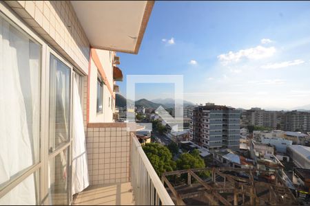 Varanda da Sala de apartamento à venda com 2 quartos, 75m² em Vila Valqueire, Rio de Janeiro