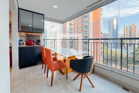 Varanda gourmet de apartamento à venda com 2 quartos, 69m² em Jardim Vila Mariana, São Paulo
