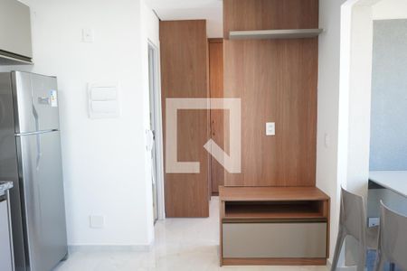 Sala/Cozinha de apartamento para alugar com 1 quarto, 31m² em Belenzinho, São Paulo