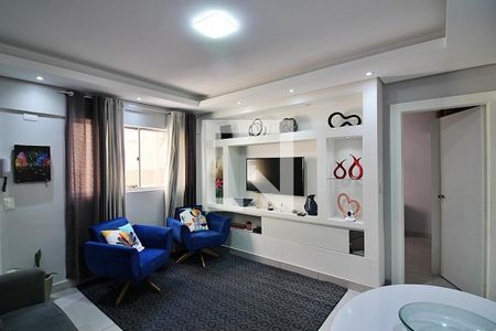 Sala de apartamento para alugar com 2 quartos, 60m² em Paulicéia, São Bernardo do Campo